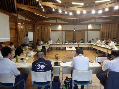 屋久島世界自然遺産地域科学委員会・ヤクシカWGの様子