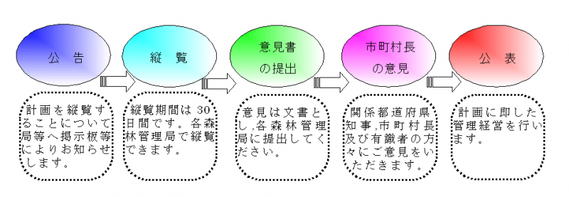 計画策定の流れ