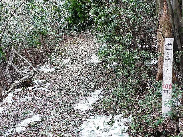 堂ヶ森：登山道3