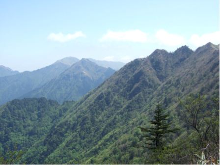 寒風山：近景