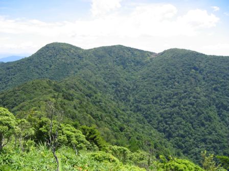 黒尊山：遠景