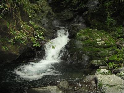 西ノ川山渓谷滝その1
