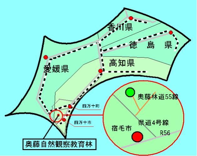 奥藤アクセスマップ