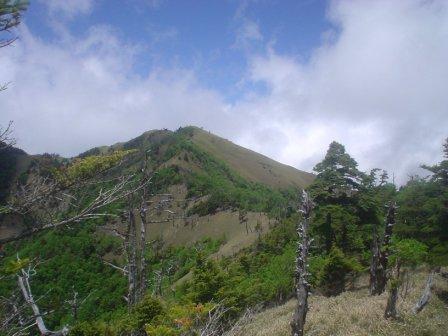 鎗戸山と一ノ森：剣山