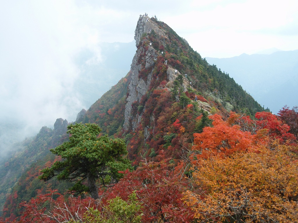 石鎚山　天狗岳