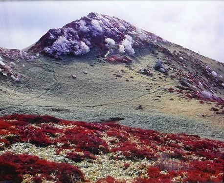 晩秋の白髪山