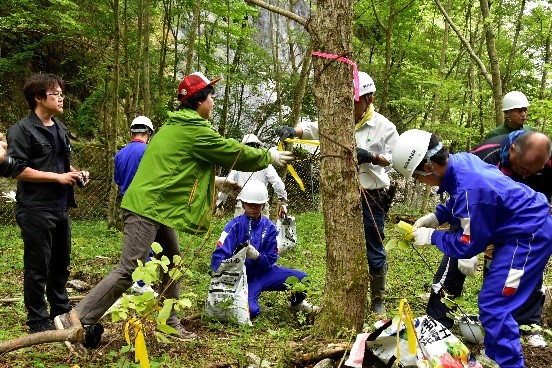 前回の植栽式