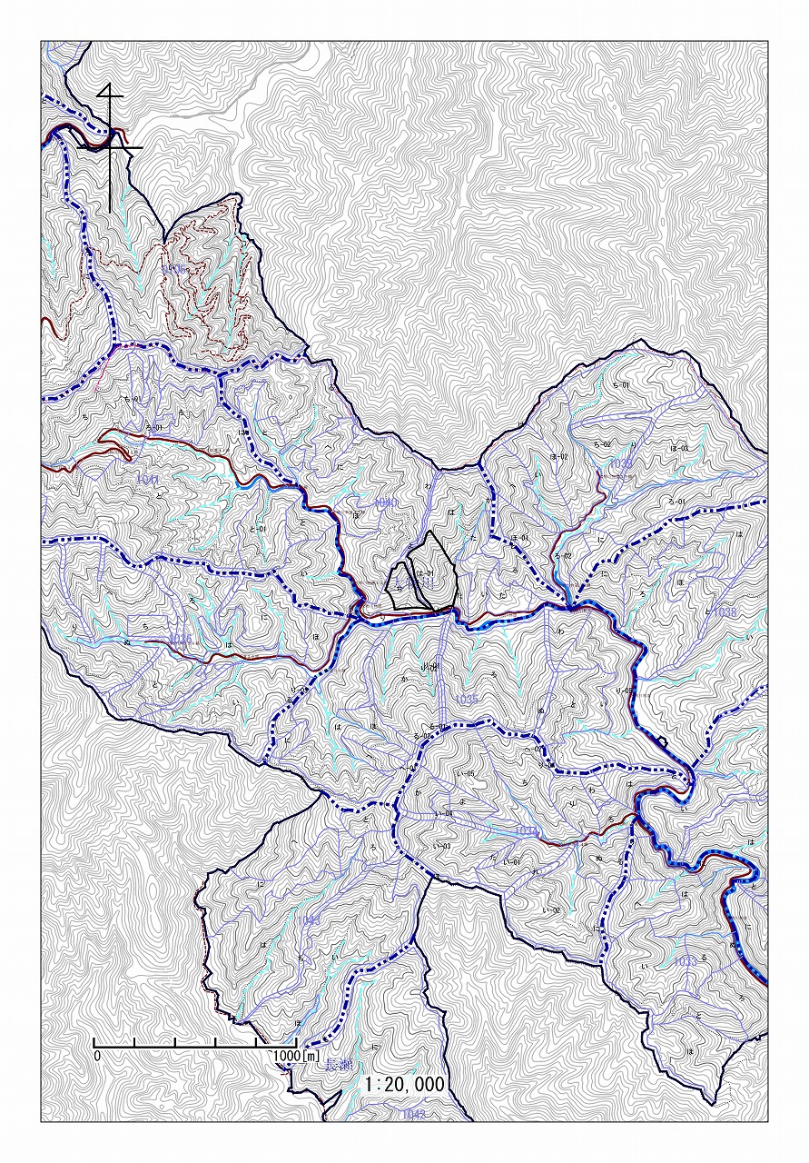 上大物川山1040は1・ち