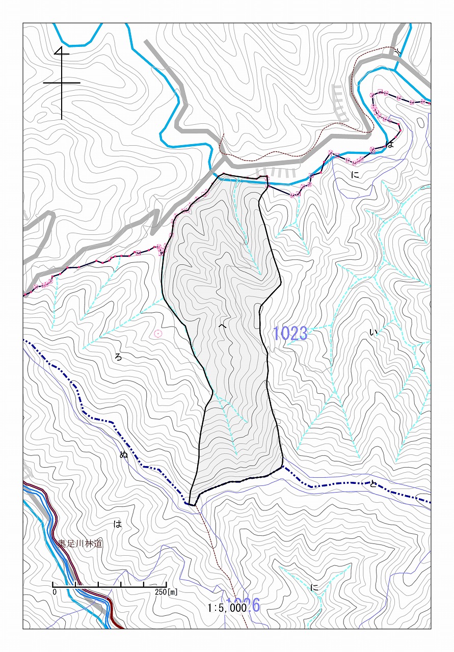 榎郷山1023へ