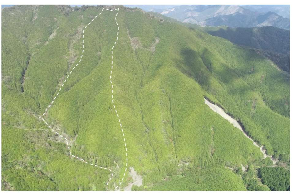 島ノ川山3233ほドローン撮影画像