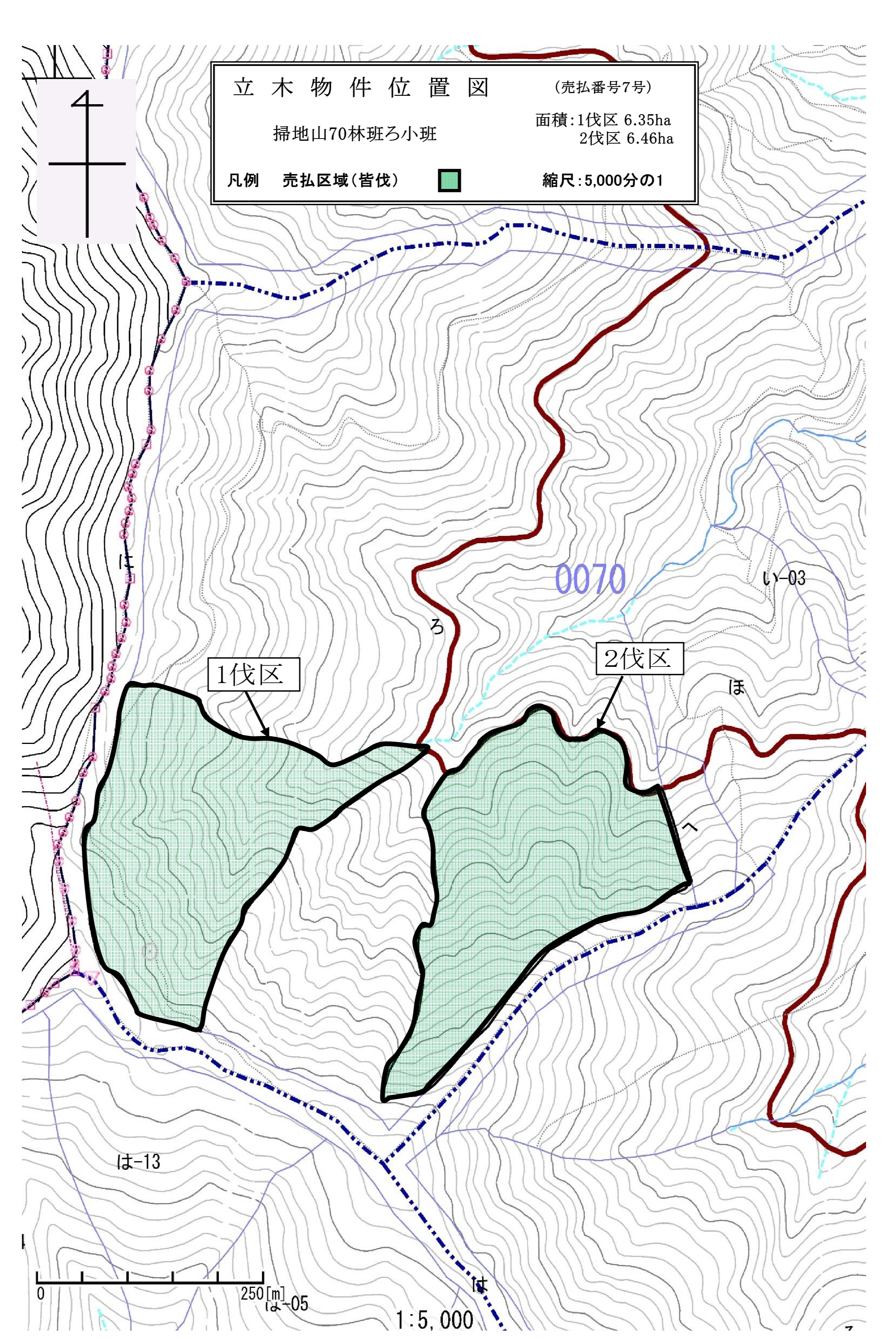 掃地山70ろ販売物件明細書
