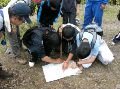 山頂での学習