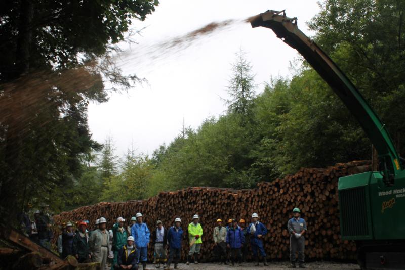 チップ化の実演