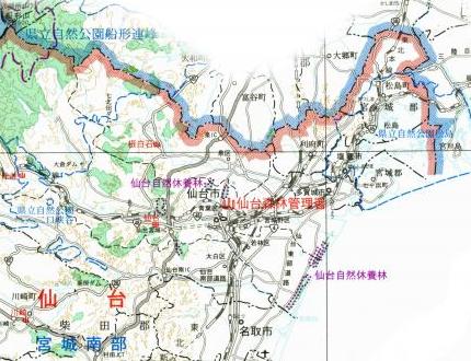 仙台位置図