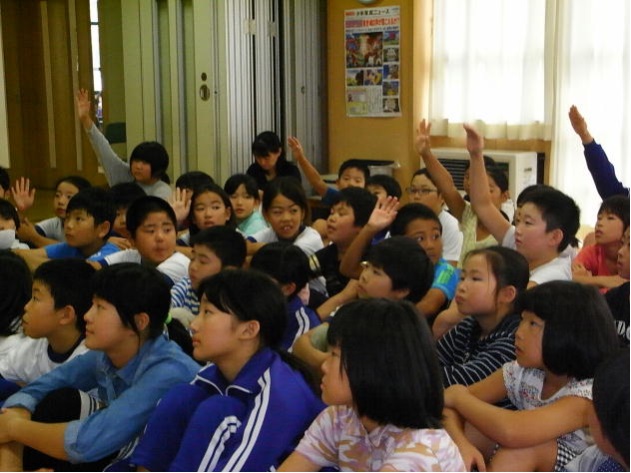 間伐の必要性について学習