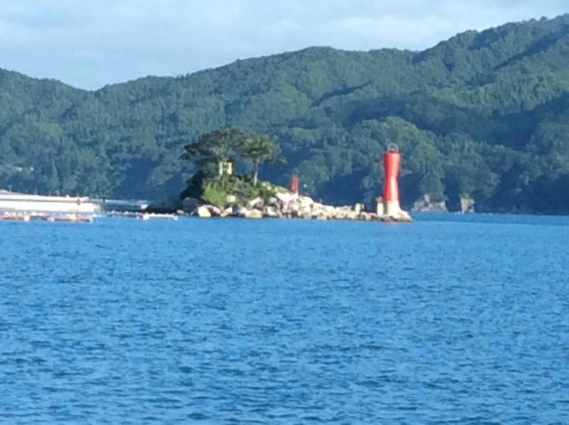 大槌町、蓬莱島