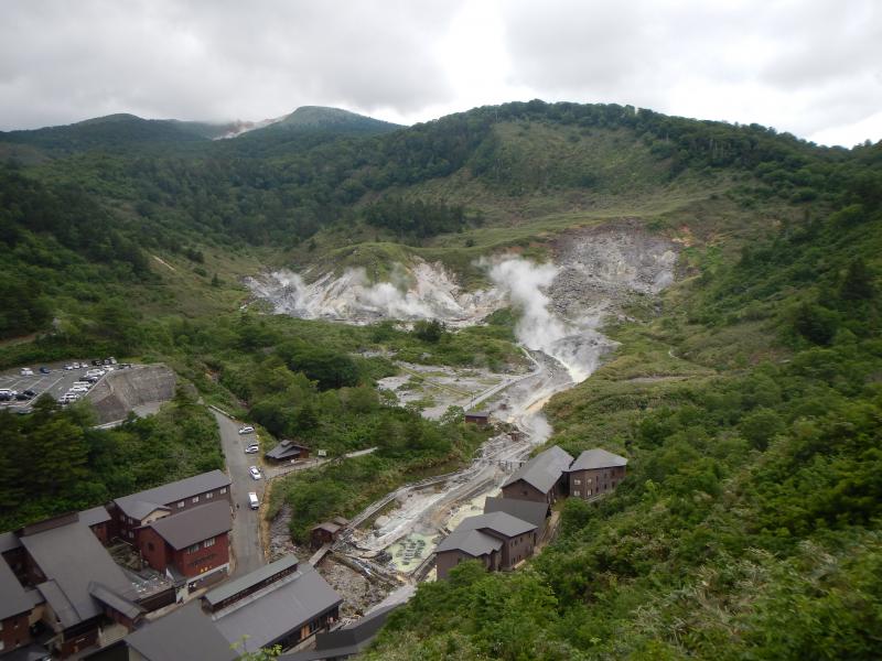 玉川温泉全景