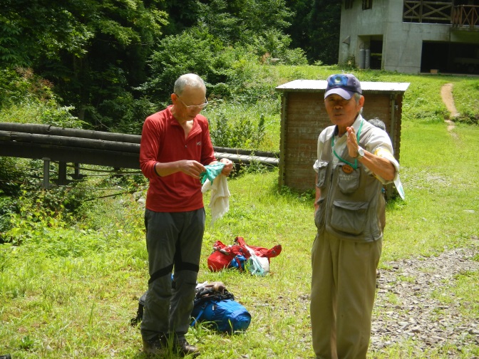 入山者への注意喚起