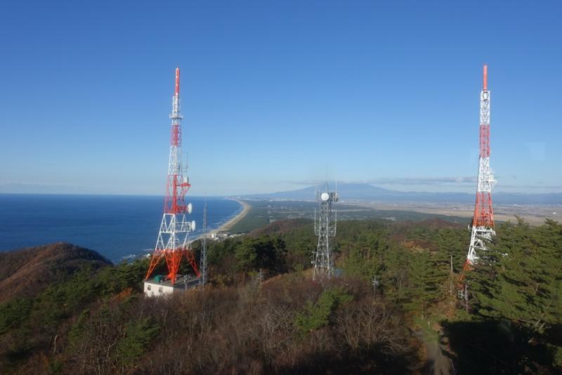 高館山より