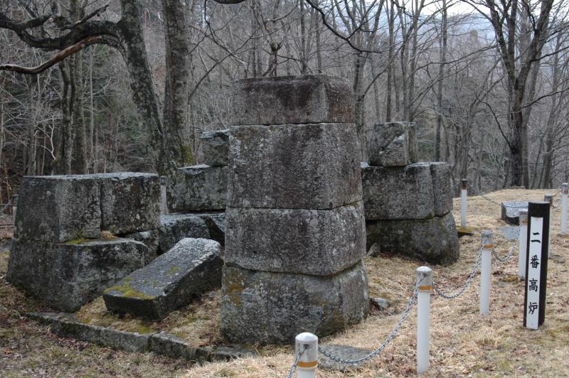 橋野鉄鉱山跡地