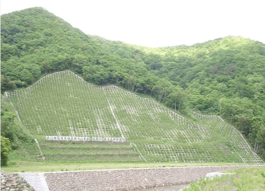 一迫川対策工施工後