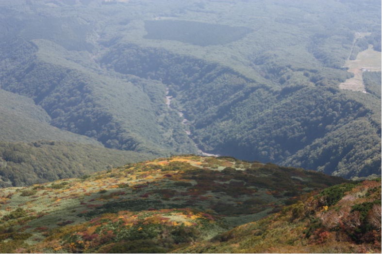 岩木山の山麓