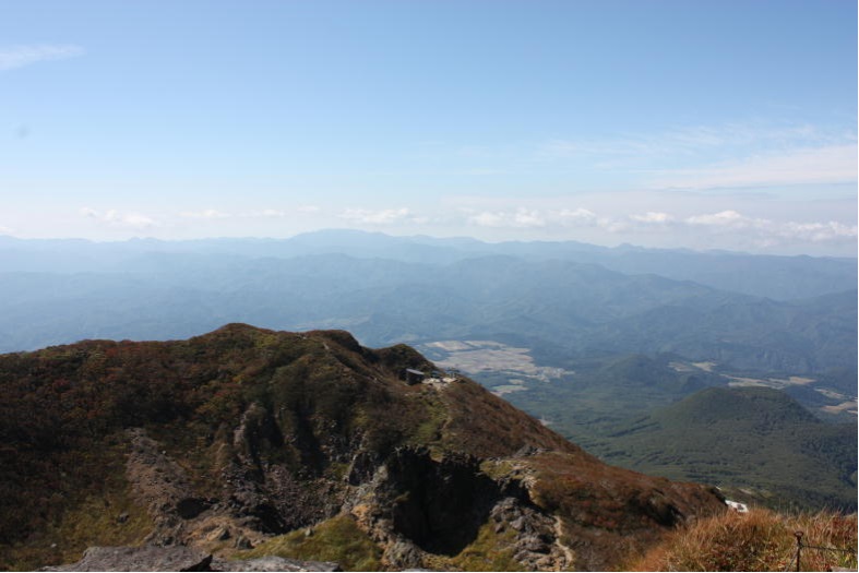 白神山地の遠望