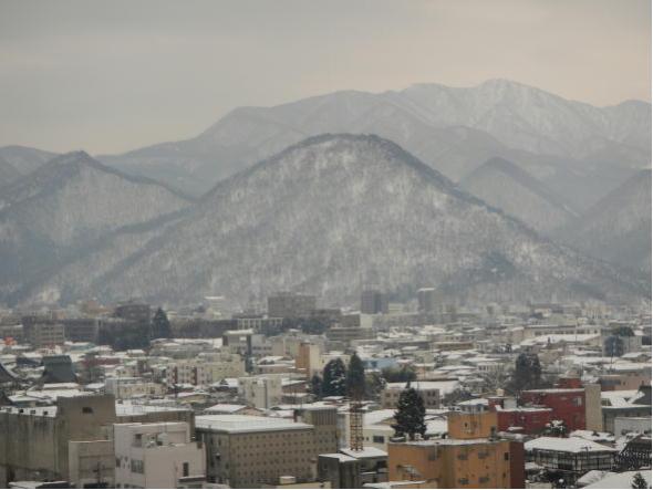 景観を形成する千歳山