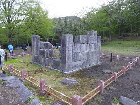 橋野高炉高炉跡