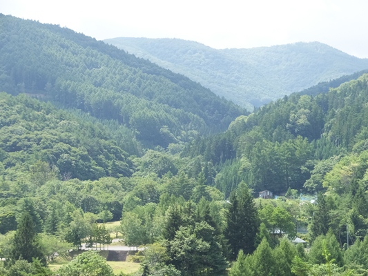 橋野高炉遠景