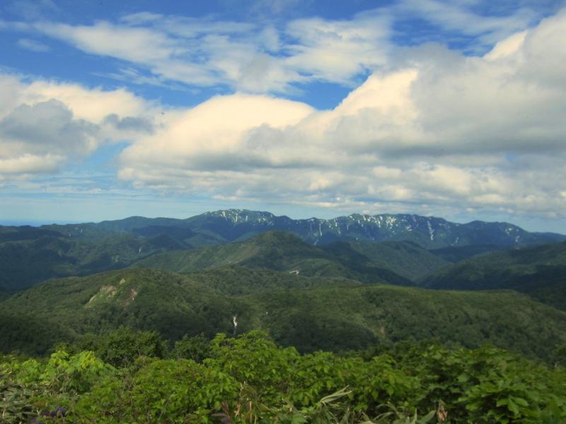 View of Shirakami-Sanchi from Futatsumori