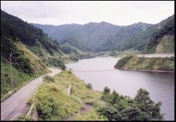 大仙市協和治水ダム周辺