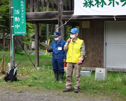 三陸森の会　福士会長の挨拶