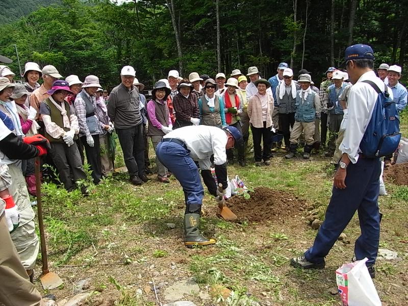 県民会議植樹会2