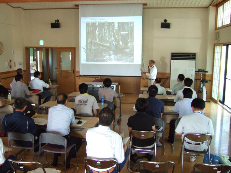 間伐の作業システムの紹介