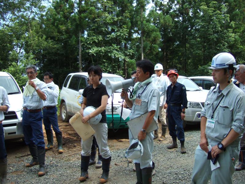 現地での意見交換