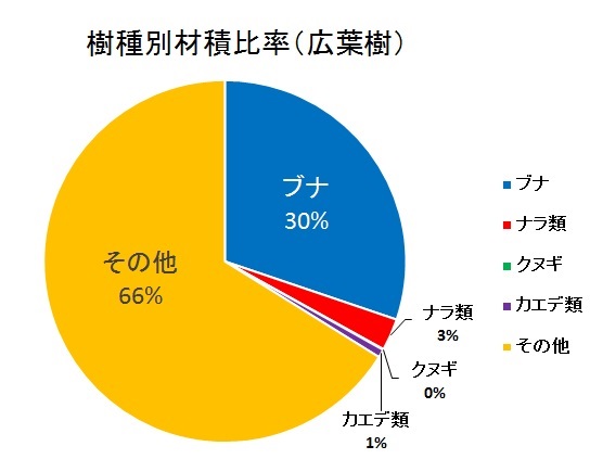 広葉樹別グラフ