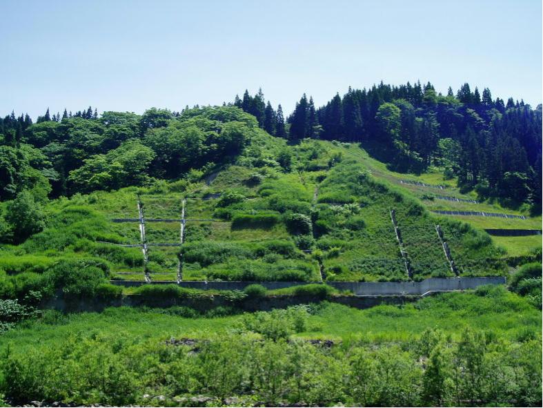 地すべり末端部3