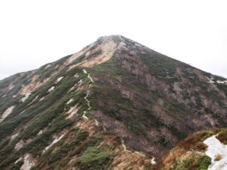 古寺山から小朝日岳