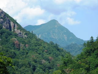 白い郷土の森から祝瓶山