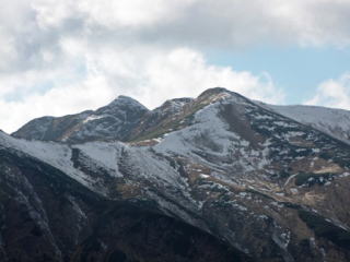 古寺山から西朝日岳