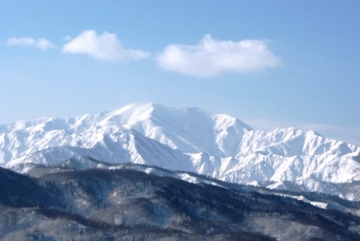 大平林道から飯豊山