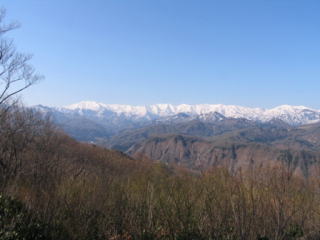 横根山から飯豊連峰