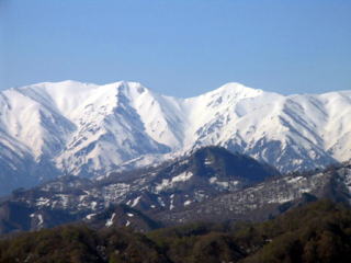 横根山から北俣岳～烏帽子岳