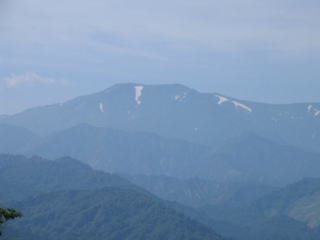 横根山から飯豊山