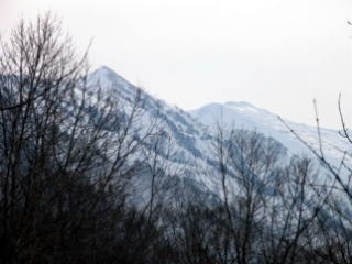 宝珠山、飯豊山方向