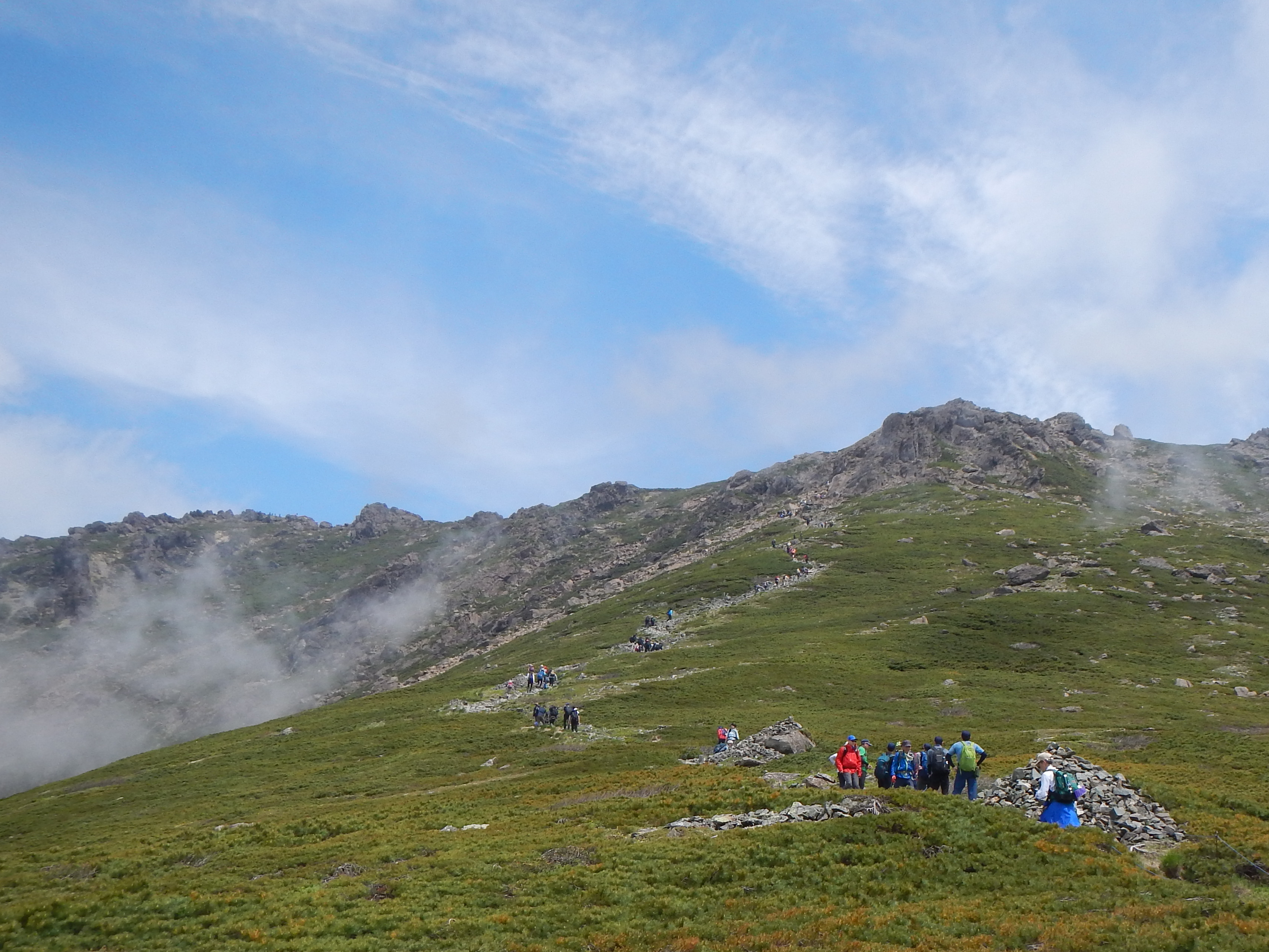早池峰山（小田越登山道）