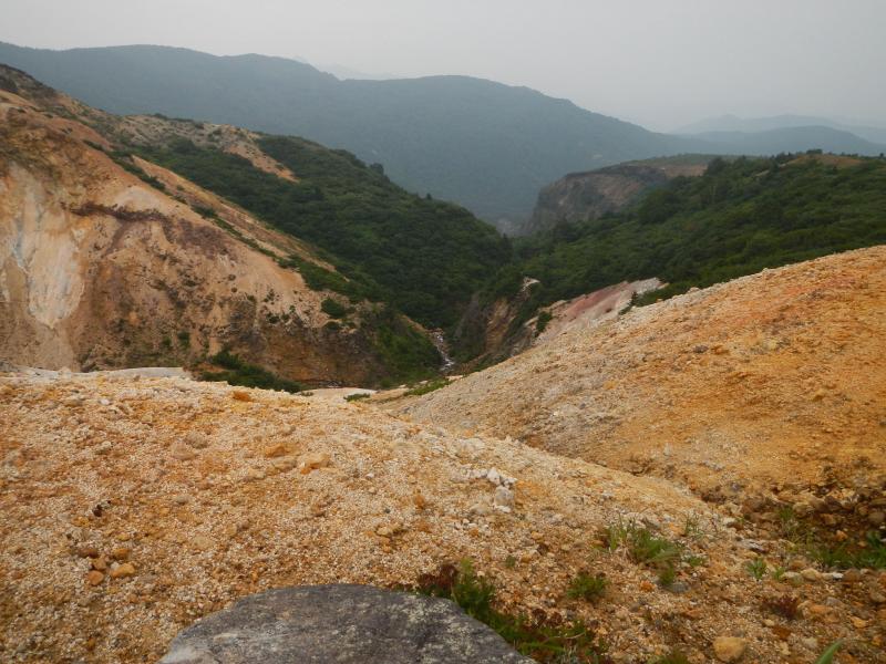 大黒天登山口から刈田岳方面へ