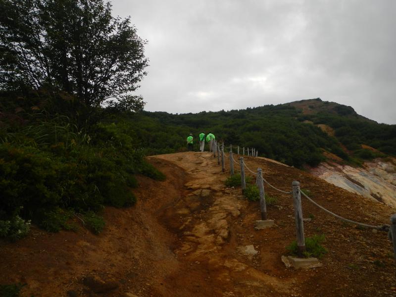 大黒天登山口から刈田岳方面へ