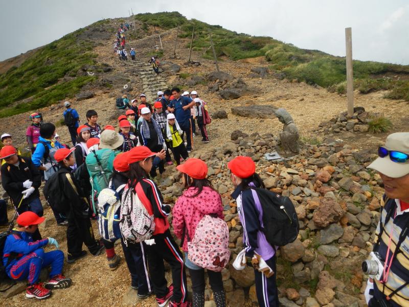 小学校の登山